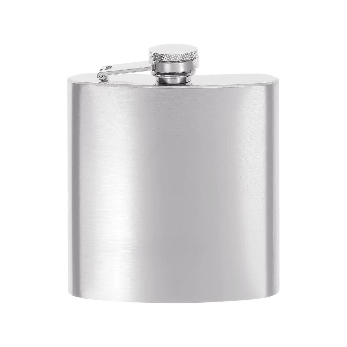 Personalisierter Flachmann mit Gravur | Edelstahl 4 Größen