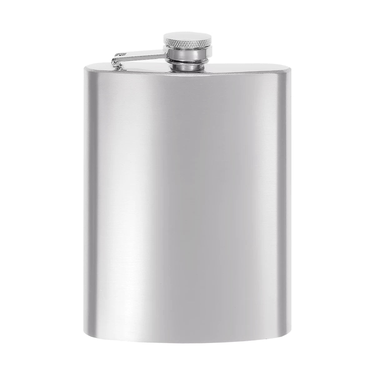 Personalisierter Flachmann mit Gravur | Edelstahl 4 Größen