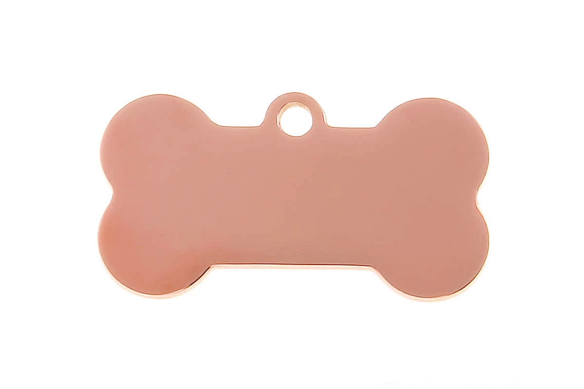 Hundemarke Knochen mit Gravur - Nr. 10 - LPO