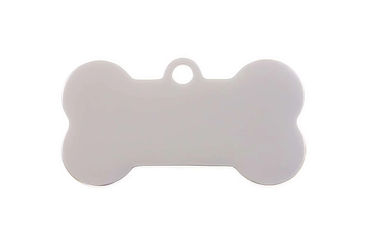 Hundemarke Knochen mit Gravur - Nr. 10 - LPO