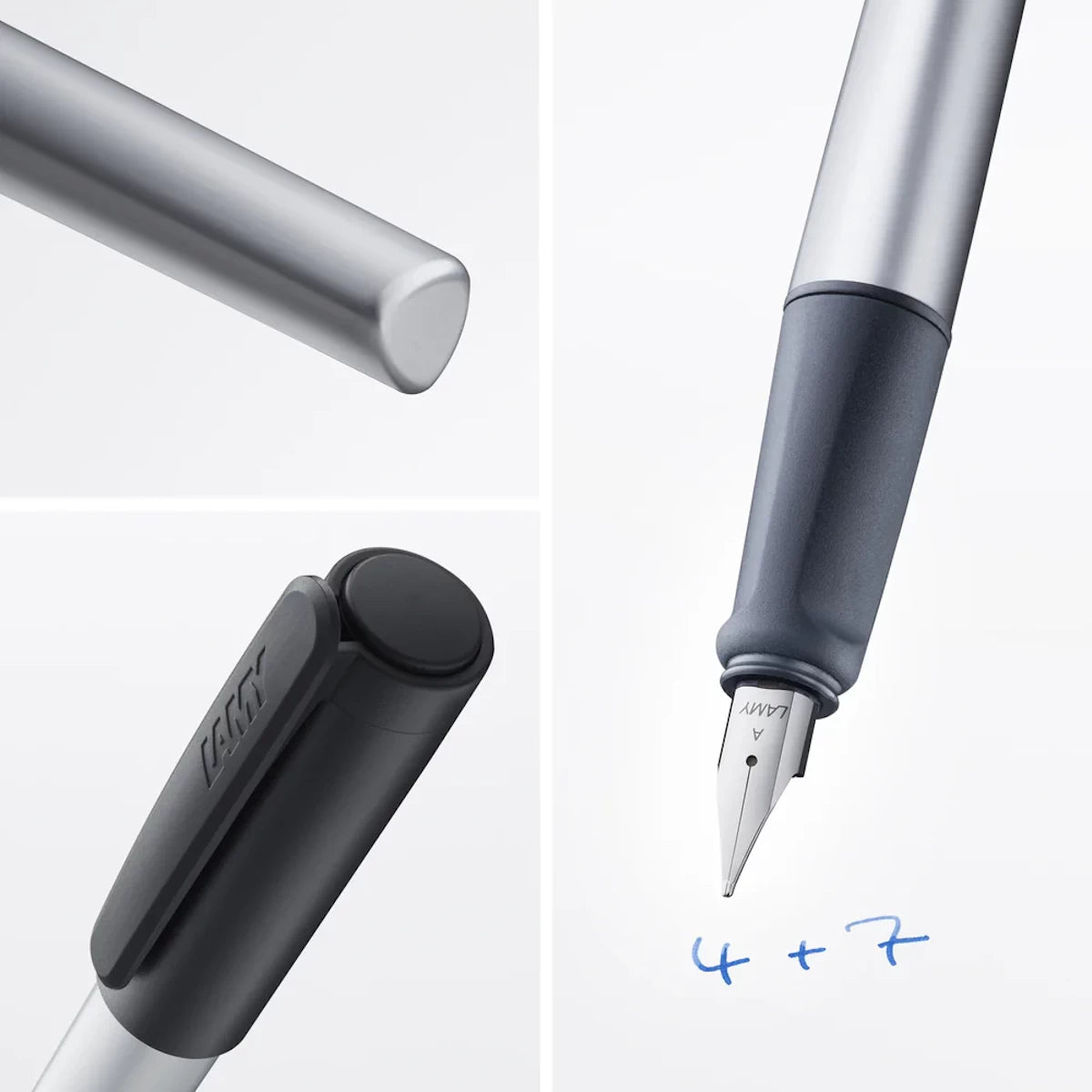 LAMY nexx Füllhalter black – Cooler Lernfüller mit Gravur