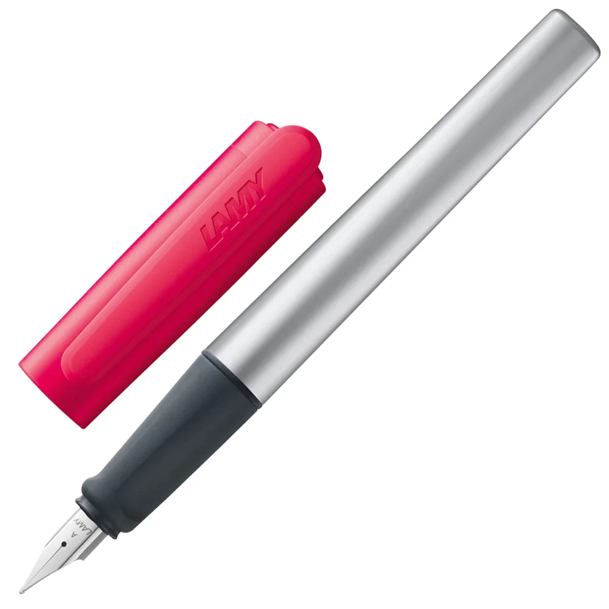 LAMY nexx Füllhalter crimson –  Roter Turbo-Füller für Kids, personalisiert