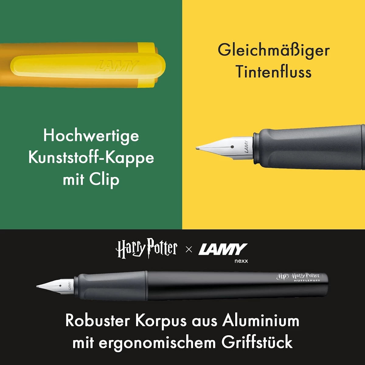 LAMY nexx ✨ Harry Potter Füller | Hufflepuff