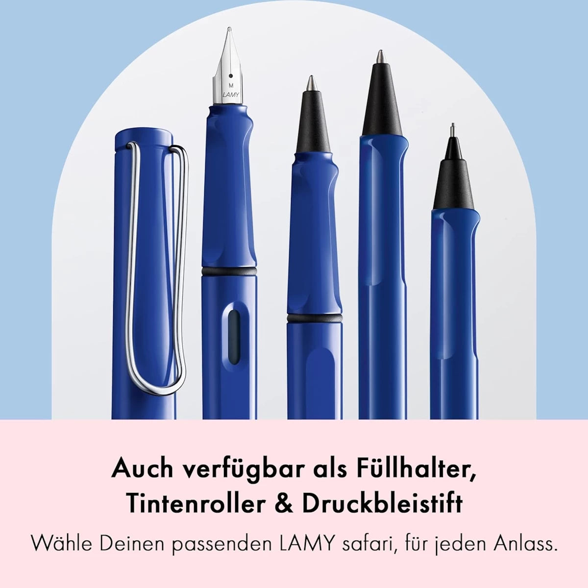 LAMY safari | Kugelschreiber | blue mit Gravur