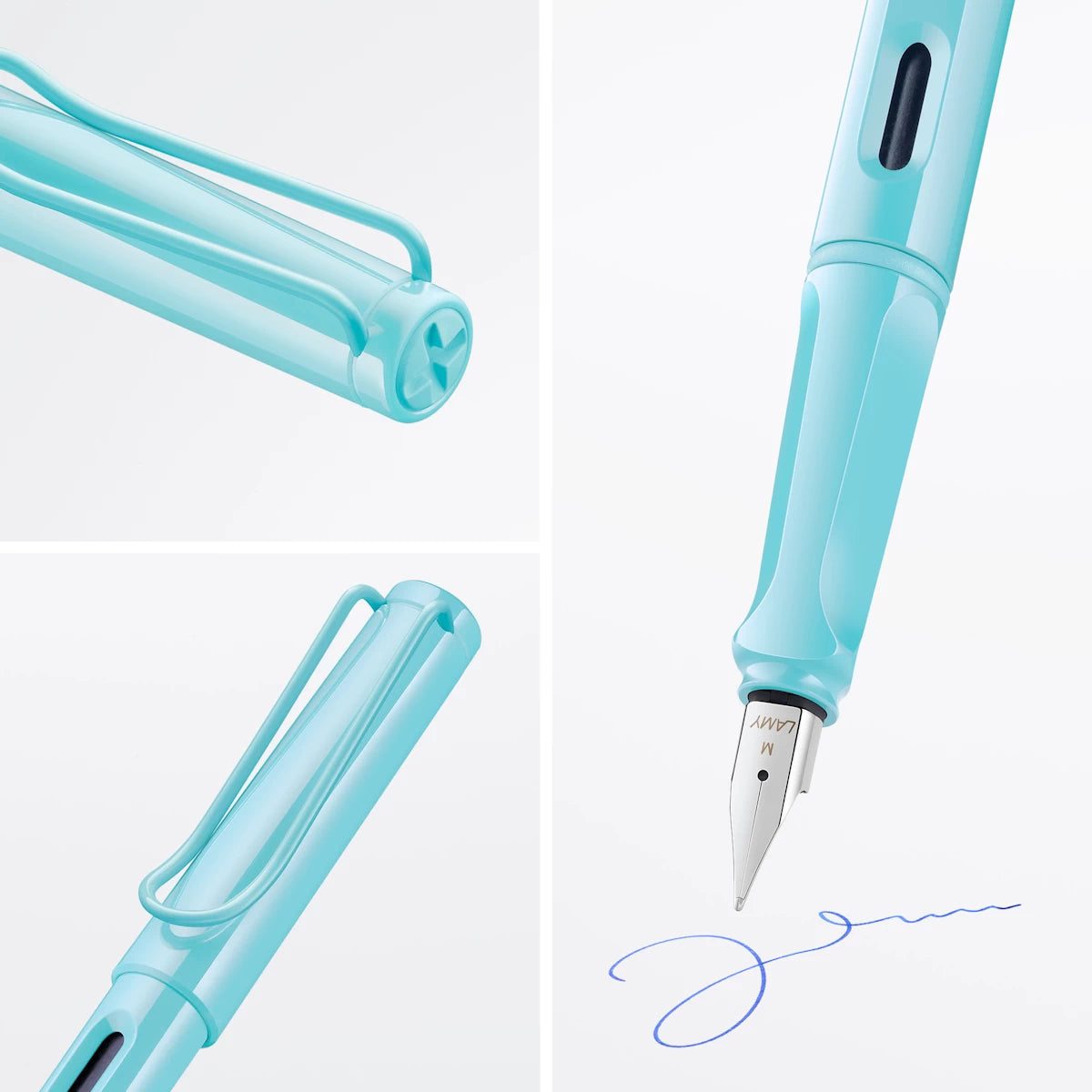 LAMY safari Füller aquasky mit Gravur