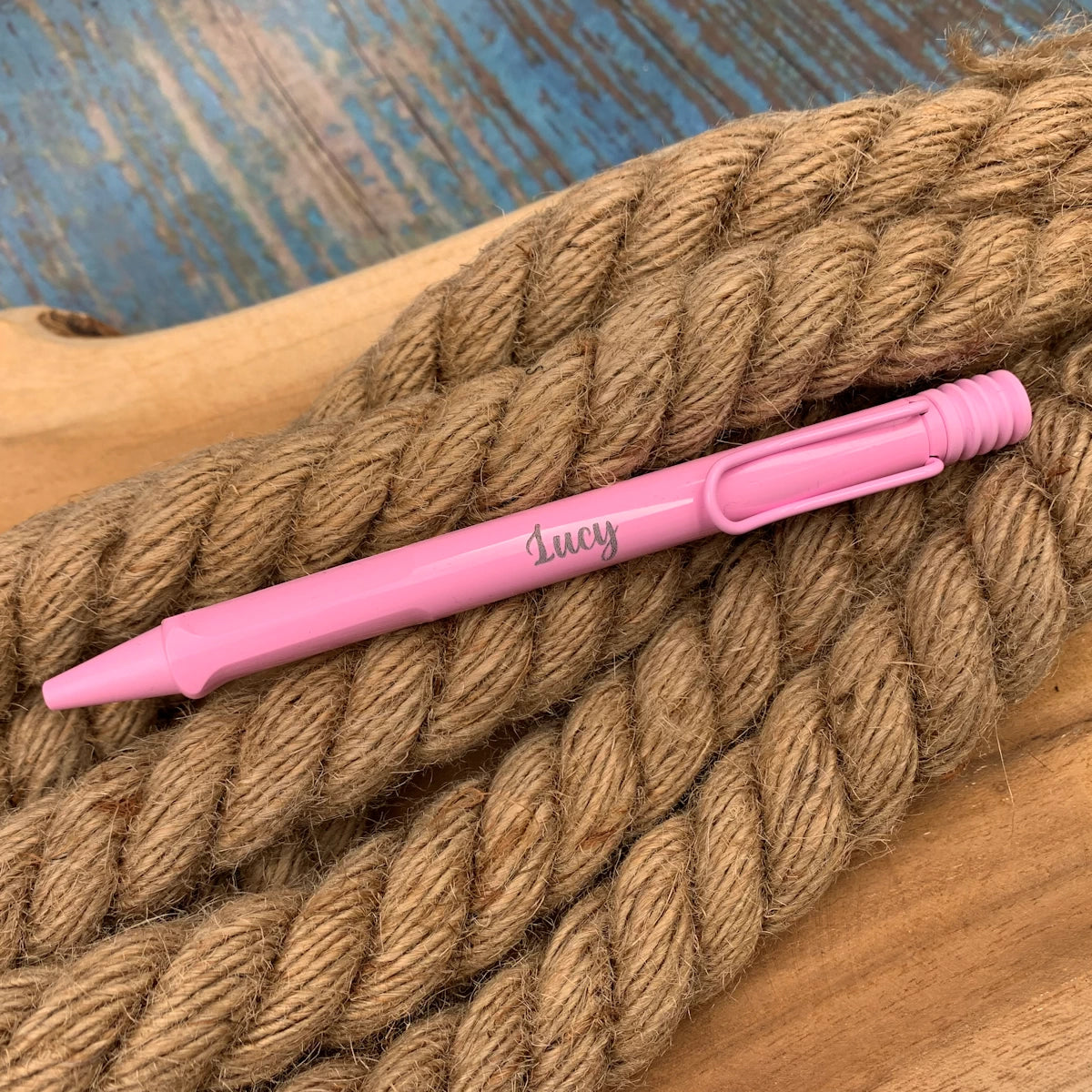 LAMY safari Kugelschreiber lightrose mit Gravur