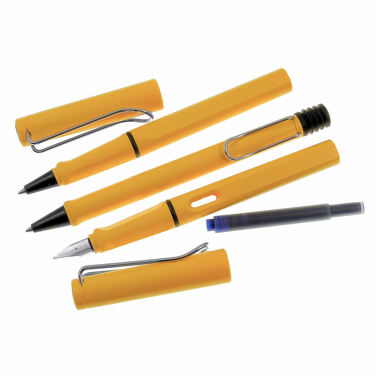 LAMY safari Schreibset 3- teilig* YELLOW * Kuli + Füller + Tintenroller inkl. Gravur