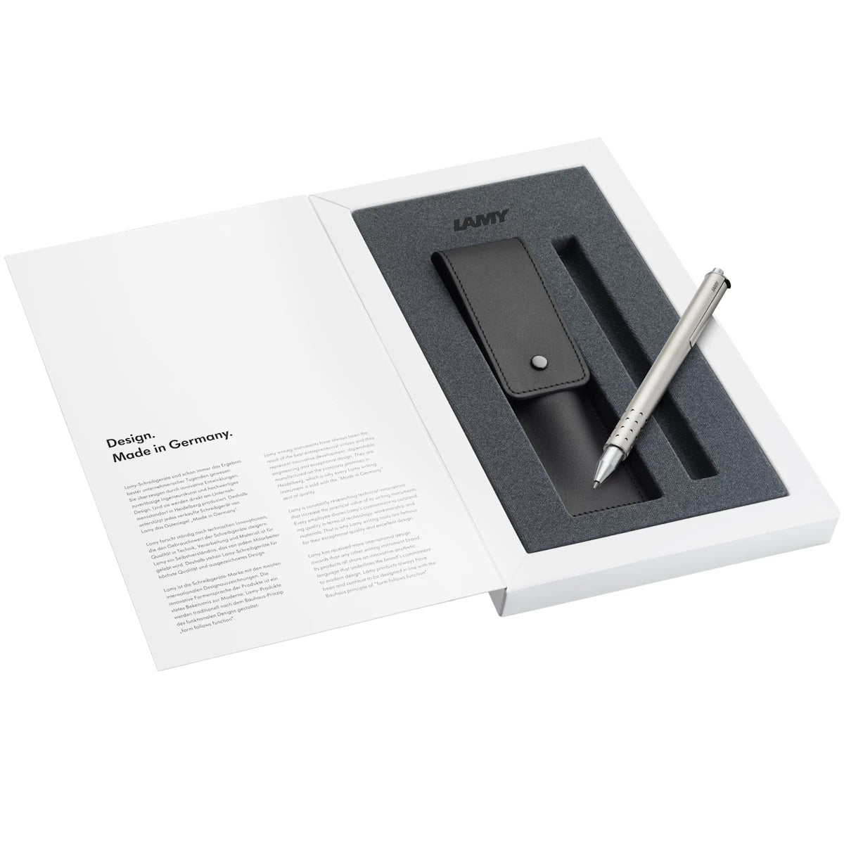 LAMY swift Tintenroller palladium Set