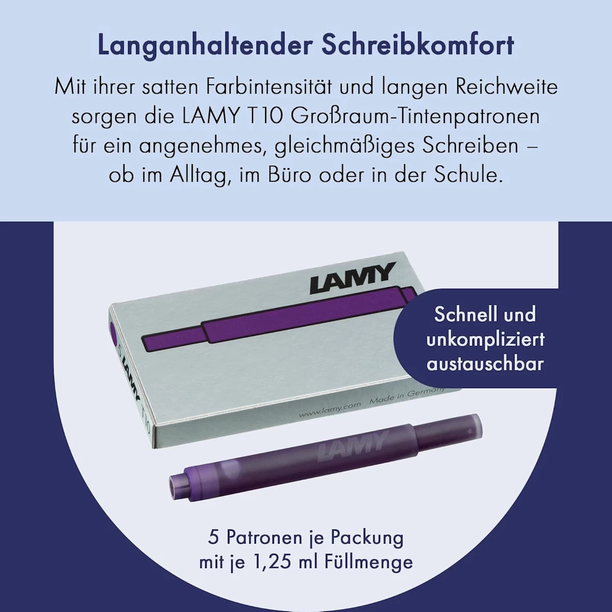 LAMY T10 Tintenpatrone | violett