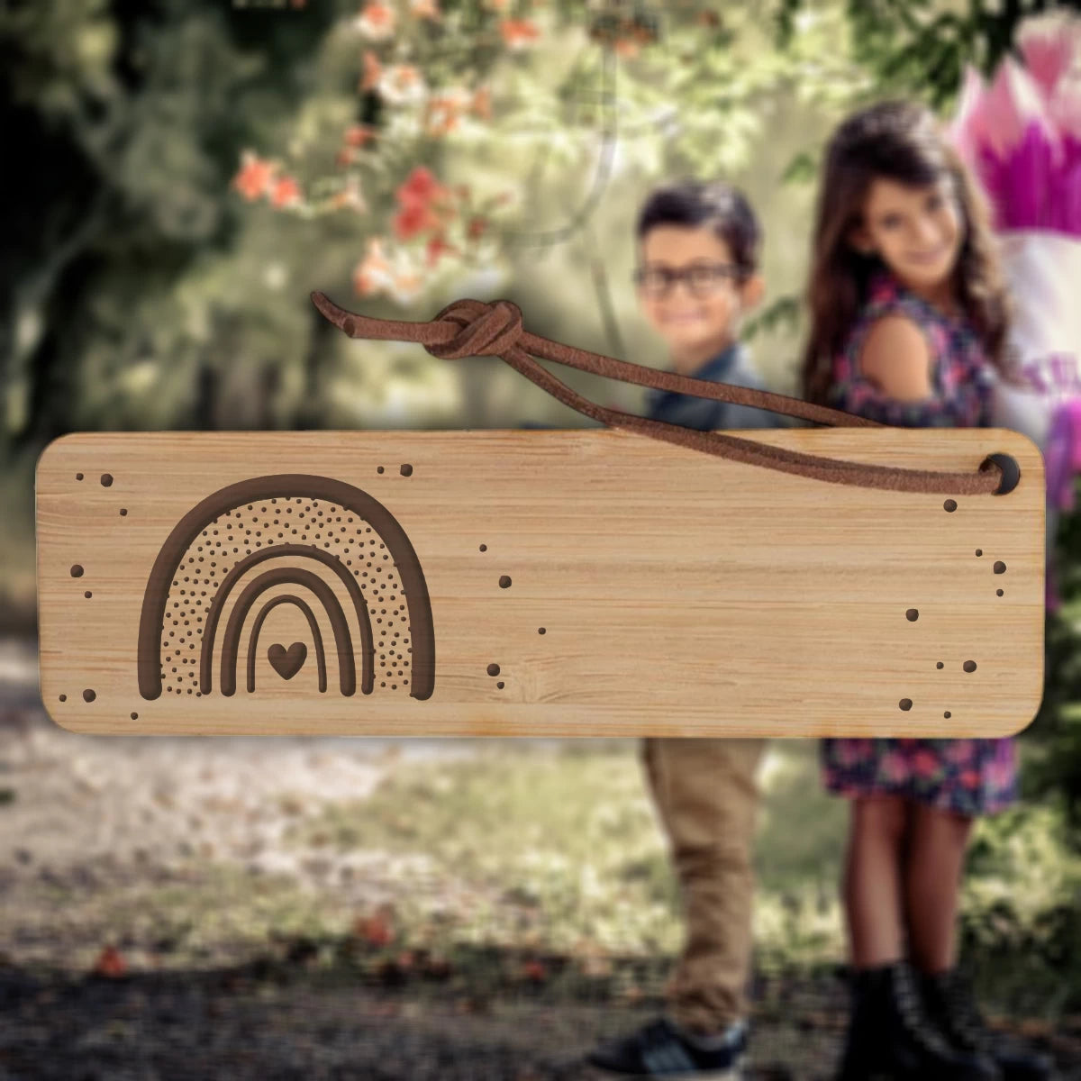 Regenbogen-Lesezeichen zur Einschulung – personalisiert mit Name 🌈💖