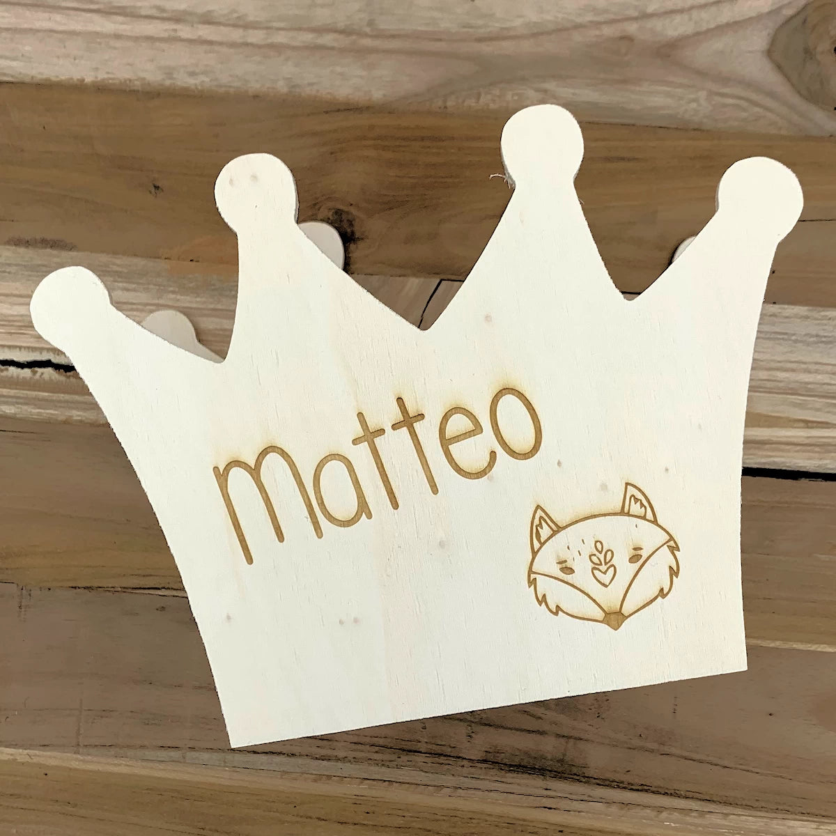 Spardose Krone 👑 Für Kinder mit Namen und Grafik