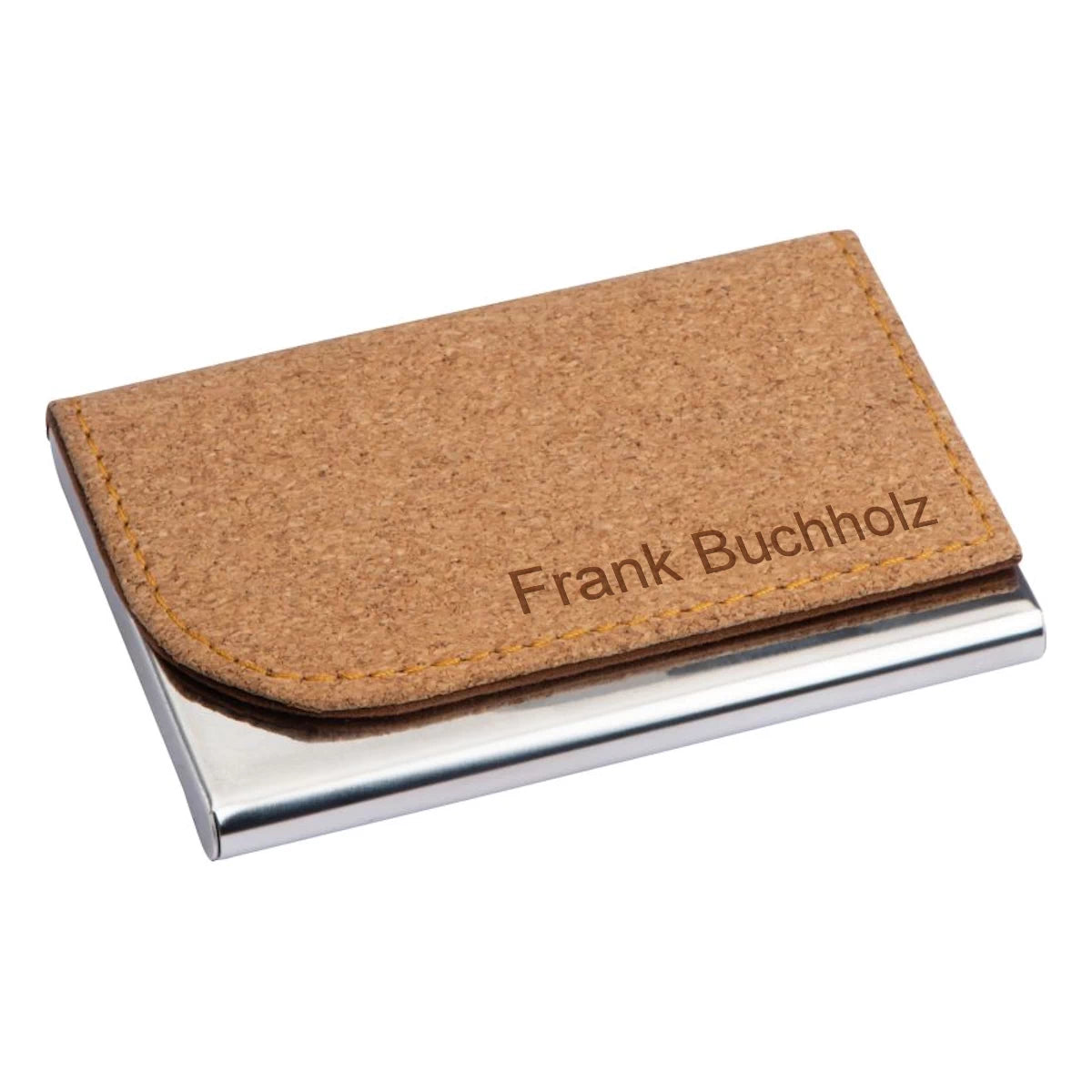 Visitenkartenetui personalisiert "Kork"