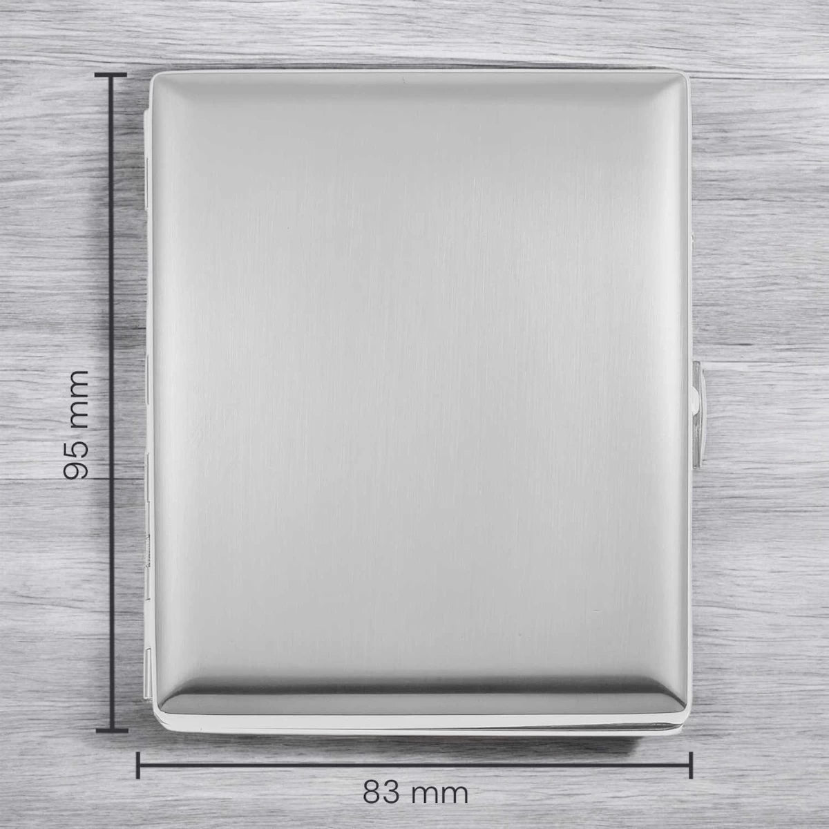 Zigarettenetui personalisiert mit Foto - silber