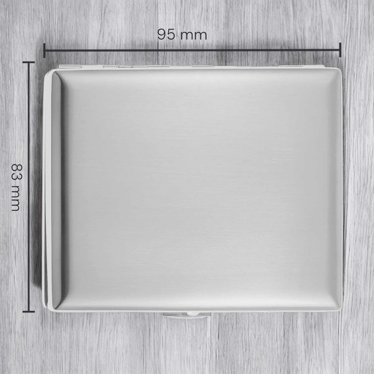 Zigarettenetui personalisiert mit Foto - silber