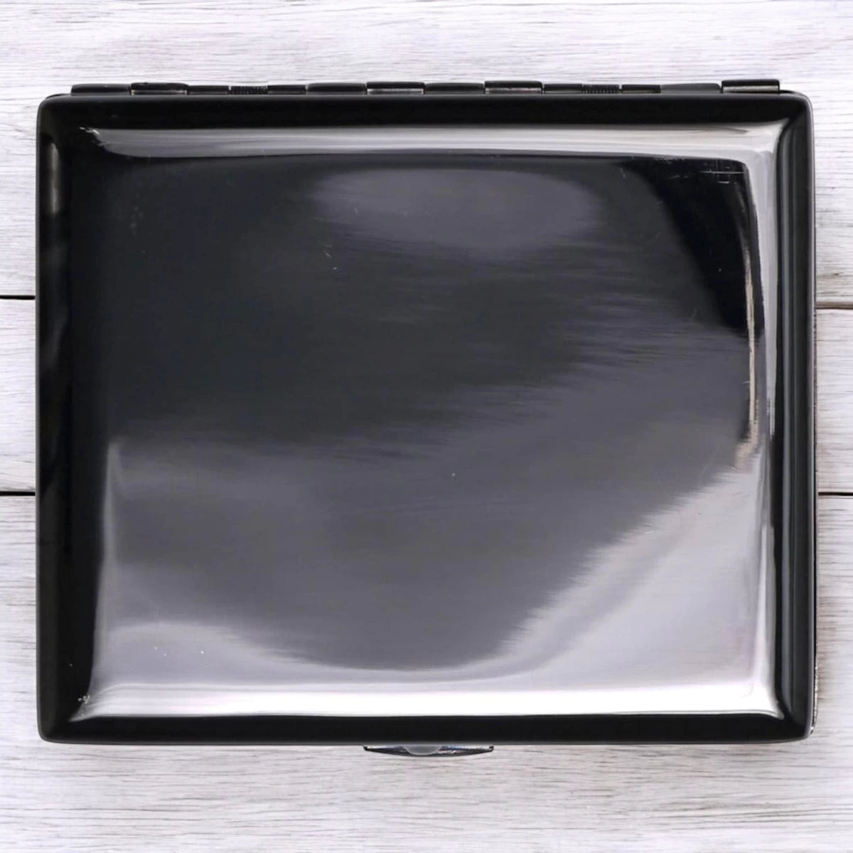 Zigarettenetui personalisiert mit Foto - schwarz