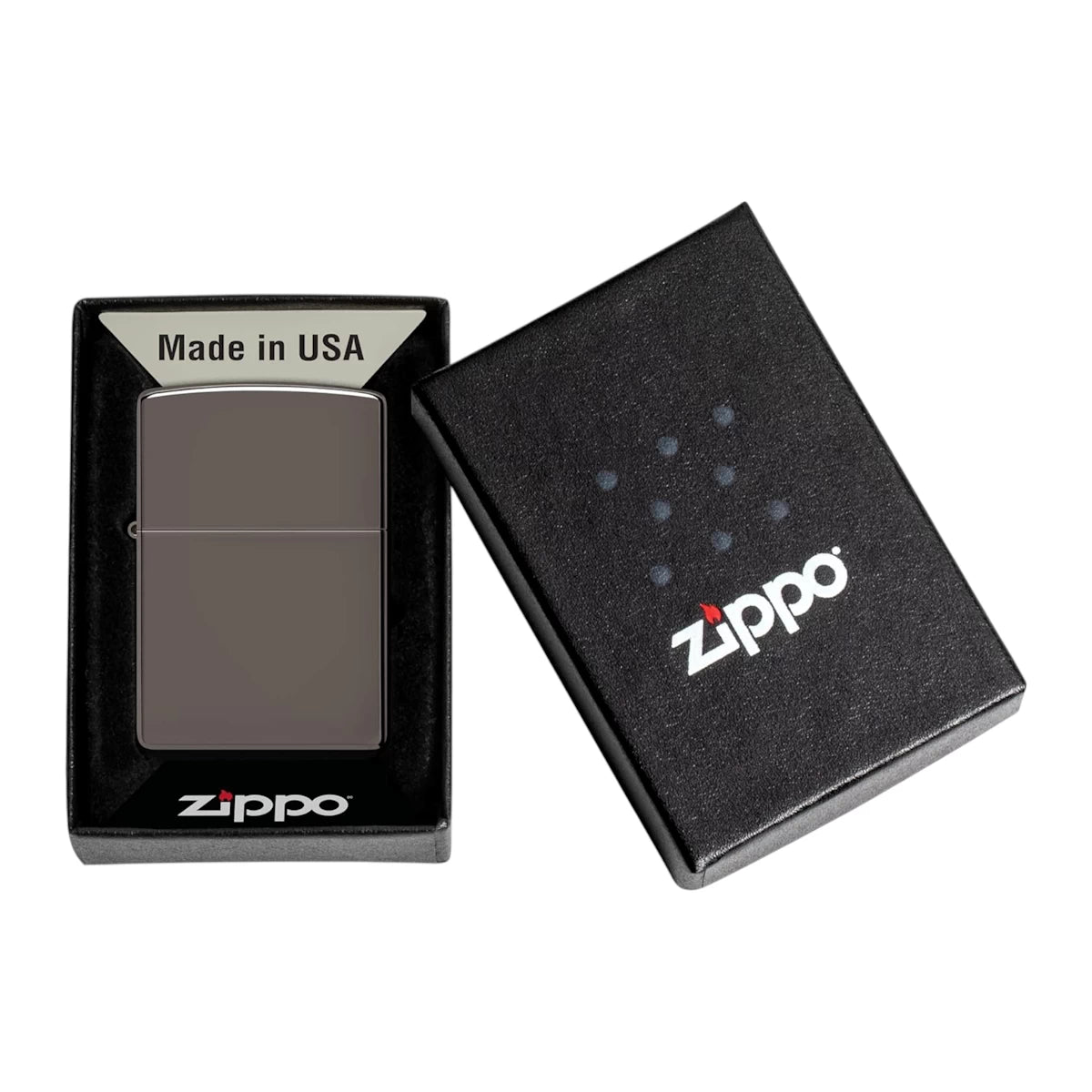 Personalisiertes Zippo | Black Ice | mit Gravur