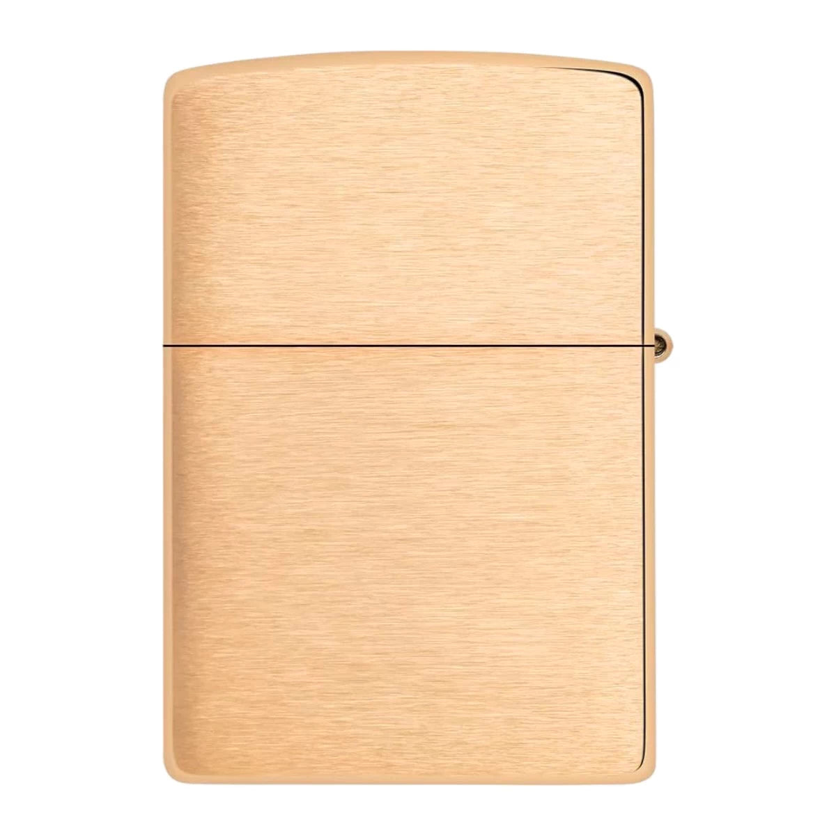 Zippo brass brushed mit Gravur