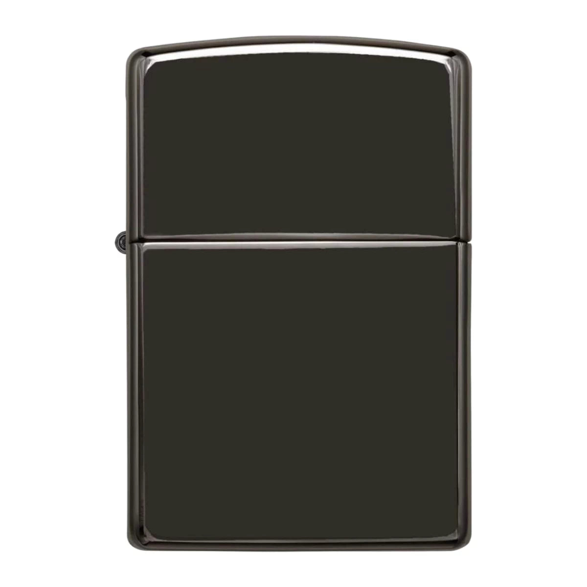 Zippo - Ebony schwarz - personalisiert mit Foto oder Logo