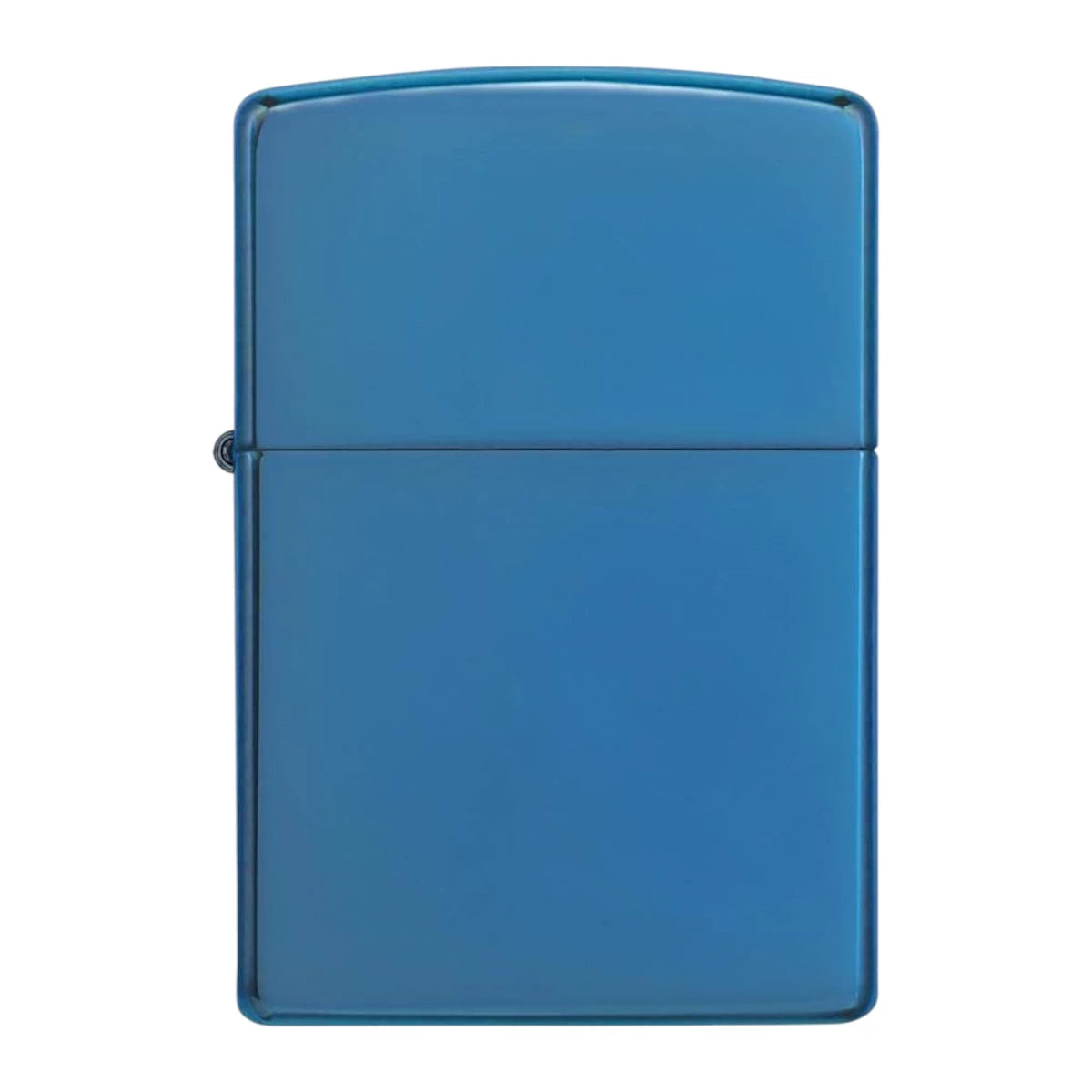 Personalisiertes Zippo - high polish blue - mit Logo / Text