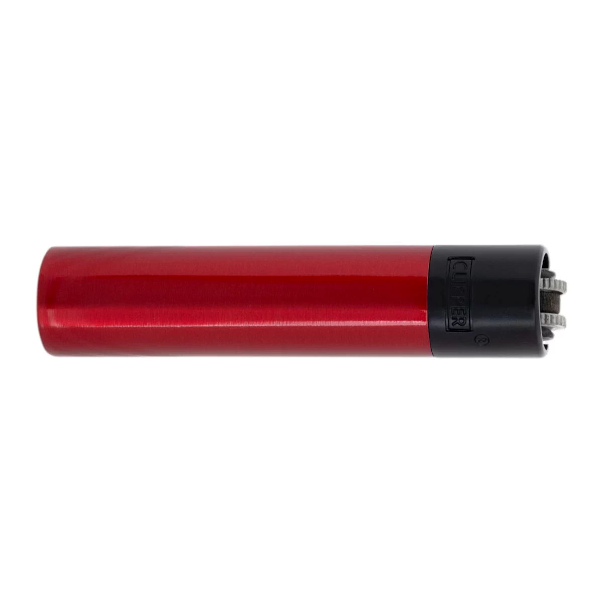 Clipper Metal Feuerzeug – ★ LAVA ROT-SCHWARZ ★ | Individuelle Gravur
