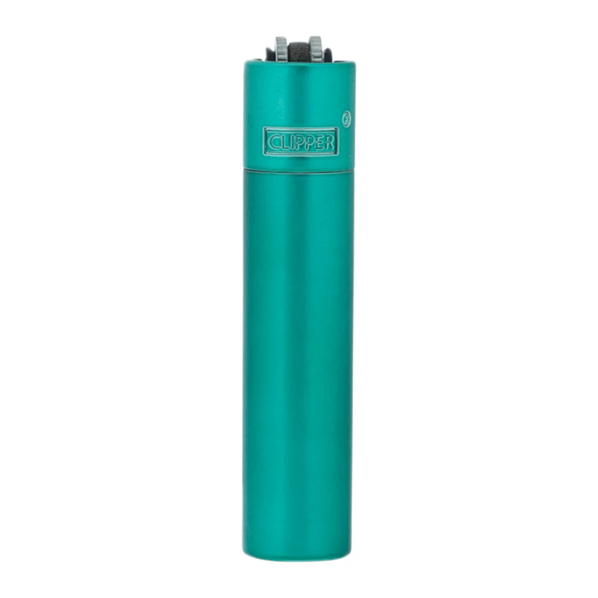 Clipper Metal Feuerzeug – ★ TÜRKIS MATT ★ | Individuelle Gravur