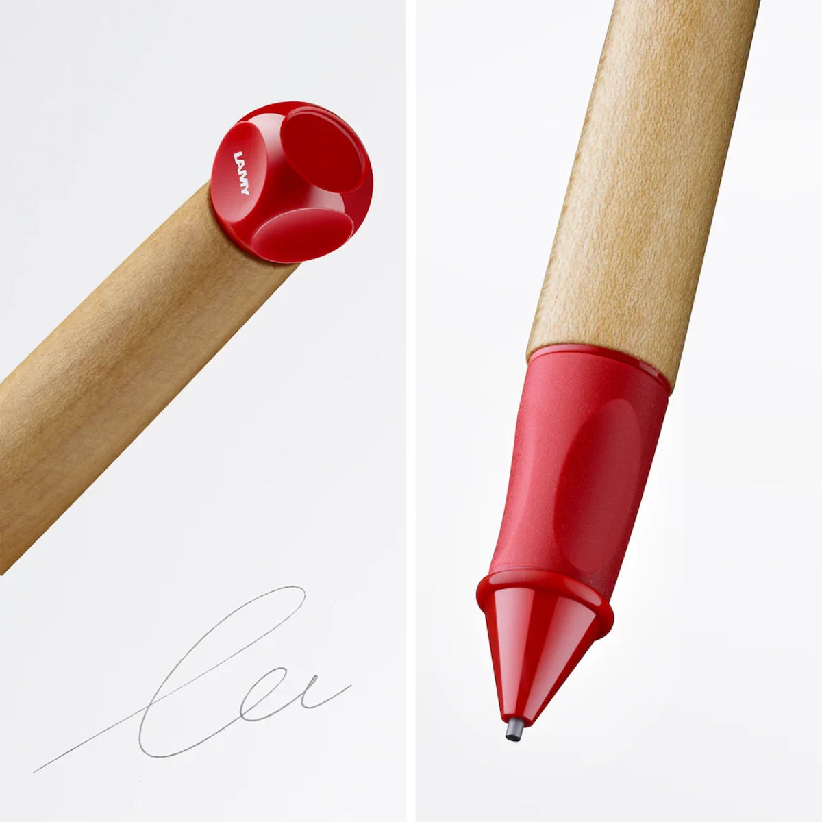 ✏️ LAMY abc - Bleistift - ROT mit Gravur für stolze Schulanfänger 🎒