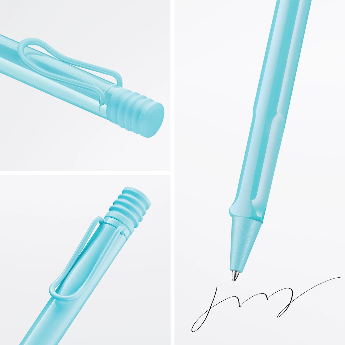 LAMY safari Kugelschreiber aquasky mit Gravur