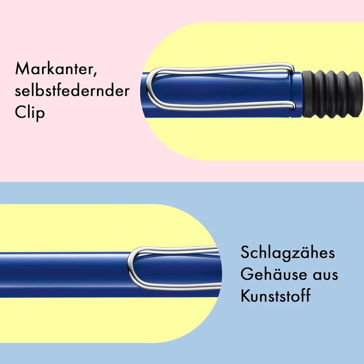 LAMY safari | Kugelschreiber | blue mit Gravur