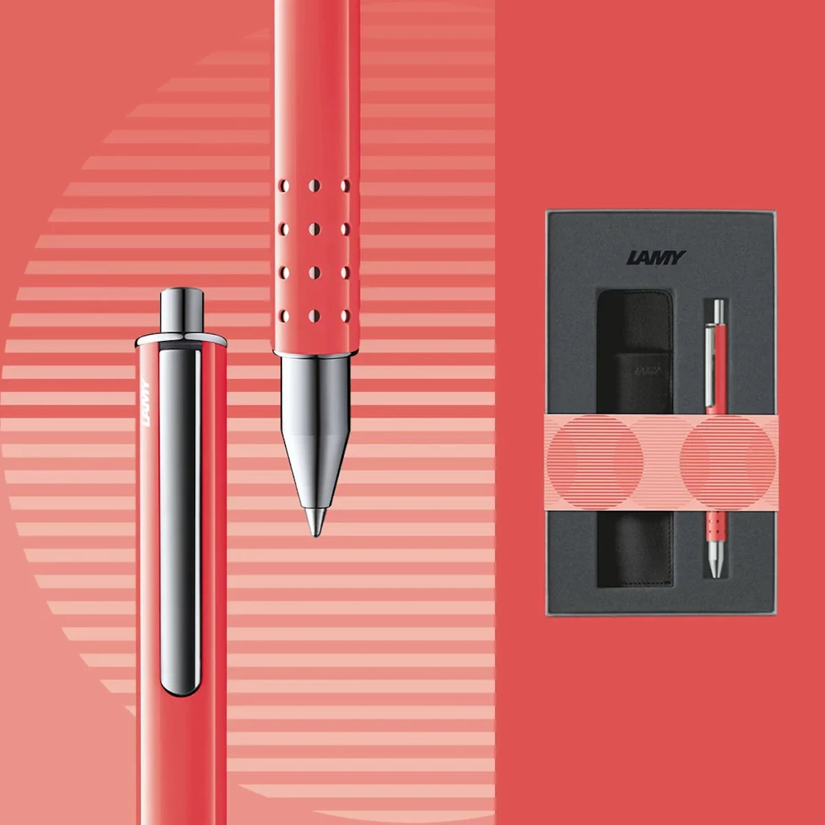 LAMY swift Tintenroller sunset Set
