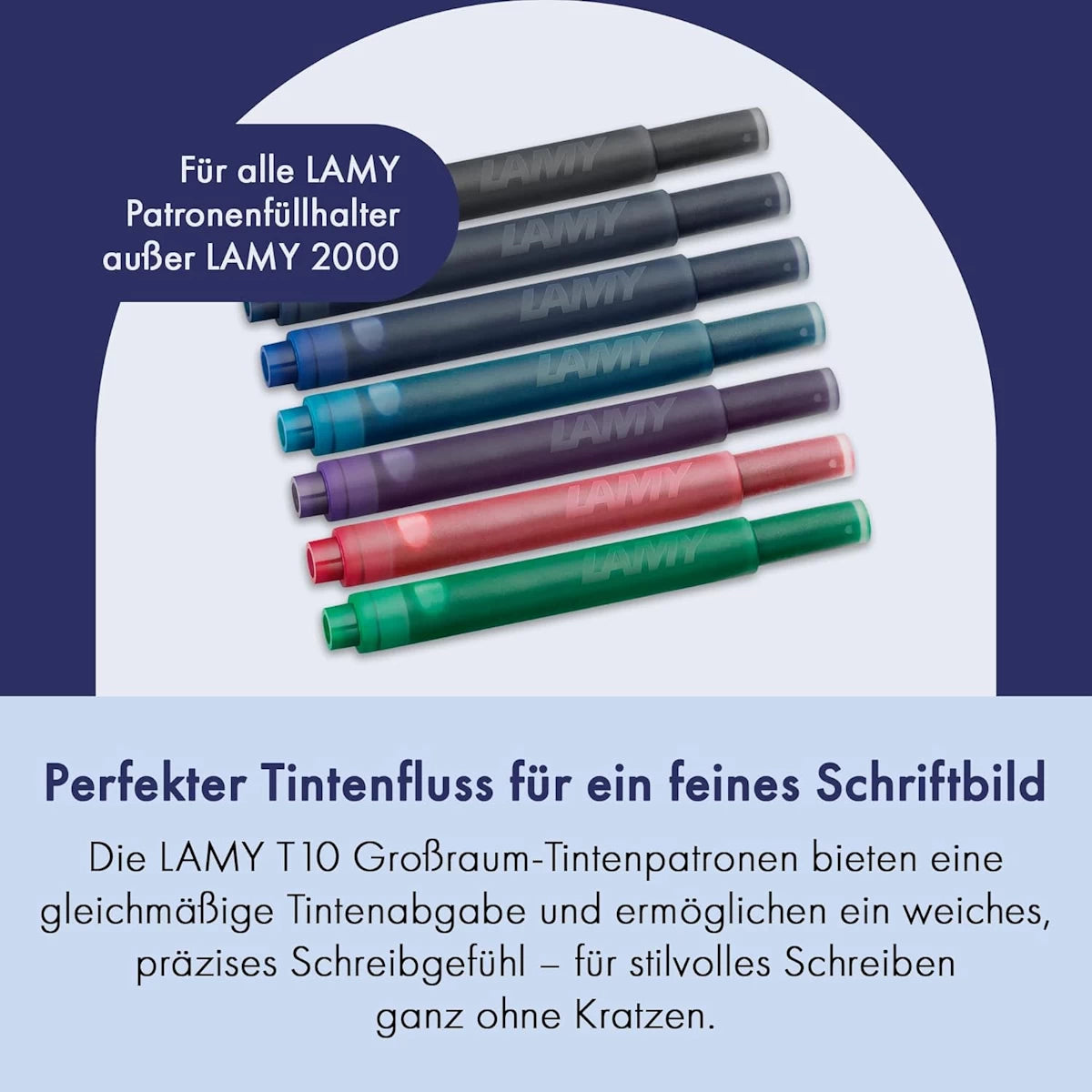 LAMY T10 Tintenpatrone | rot