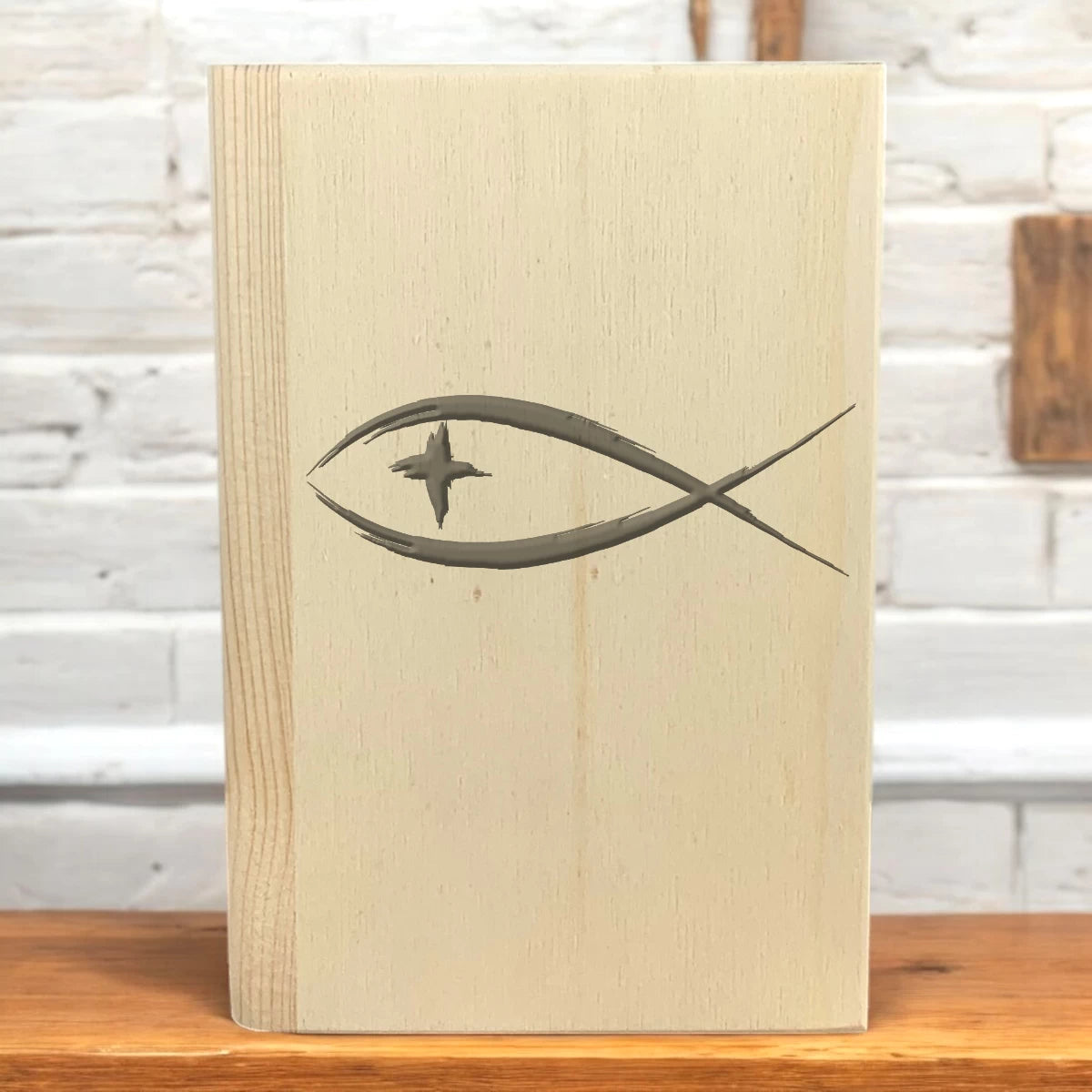 Personalisierte Spardose |Sparbuch | zur Kommunion oder Konfirmation – Ichthys Fisch