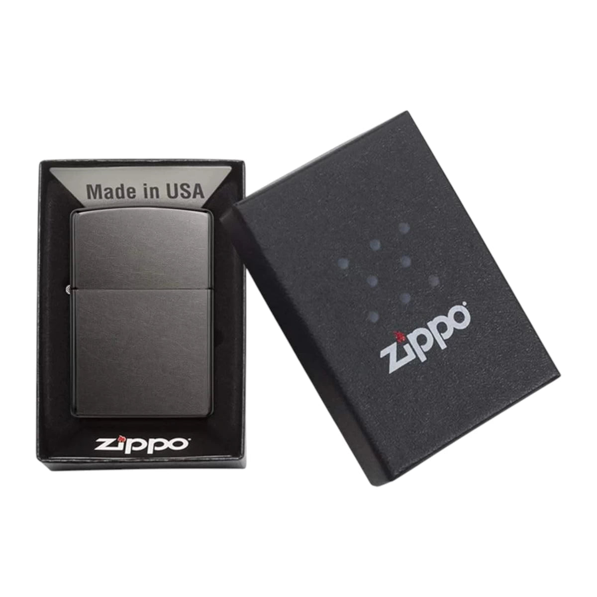 Zippo gray dusk mit Gravur